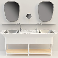 マテリコ シェルフ W200cm 洗面・バス