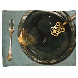 プレイスマット オオカミプリント その他