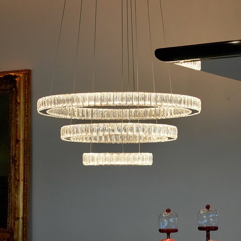 展示品　トーヨーキッチン　クランカー　トリプルリング70　シャンデリア　天井照明 展示品 トーヨーキッチン クランカー トリプルリング70 シャンデリア