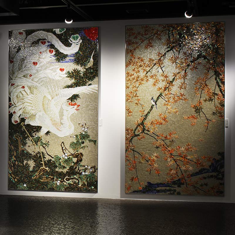 SICIS 伊藤若冲コレクション#7紅葉小禽図｜ トーヨーキッチンスタイル