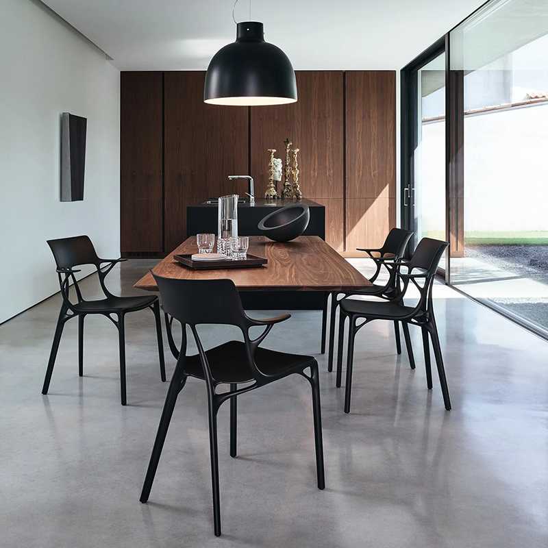 カルテル　トーヨーキッチン チェア　ヴェニスブラック カルテル トーヨーキッチン チェア ヴェニスブラック