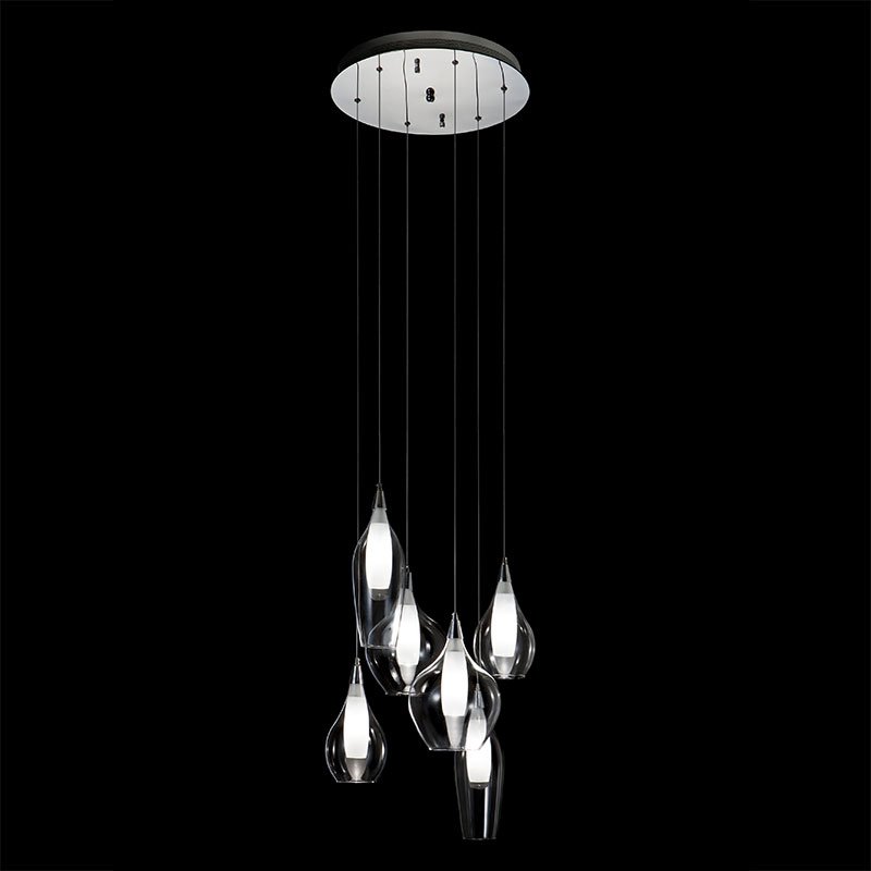 フロストボトルシャンデリア LED｜ トーヨーキッチンスタイル公式