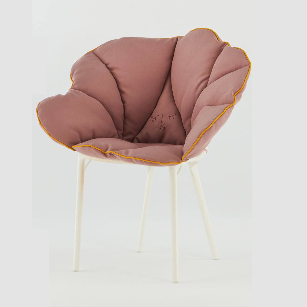 【セット品】アリスズフラワーズクッションピンクxエーアイホワイト Kartell | カルテル