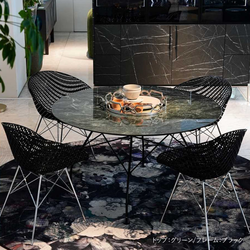 グロッシーラウンド128(トップ シンフォニー/フレーム クローム