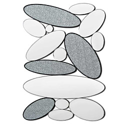 リーフミラー【アウトレット品◇】 リビンググッズ