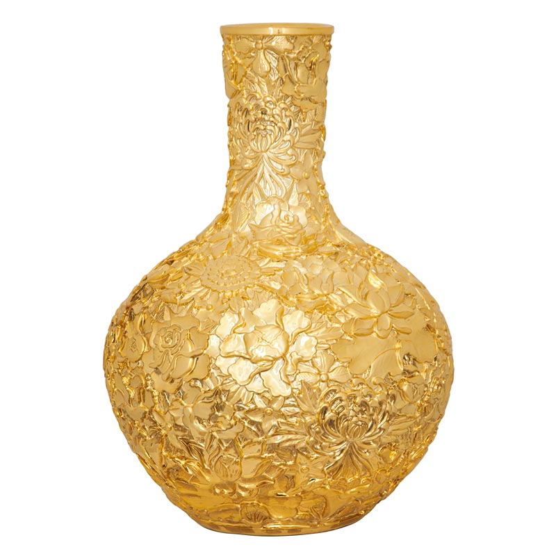 国内在庫限り】ゴールドフラワーベース｜ トーヨーキッチンスタイル