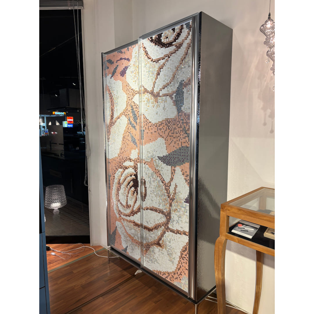 W124/D43/H231.9cm マイアミ収納 （棚板）INO脚【アウトレット品◇】 アウトレット品