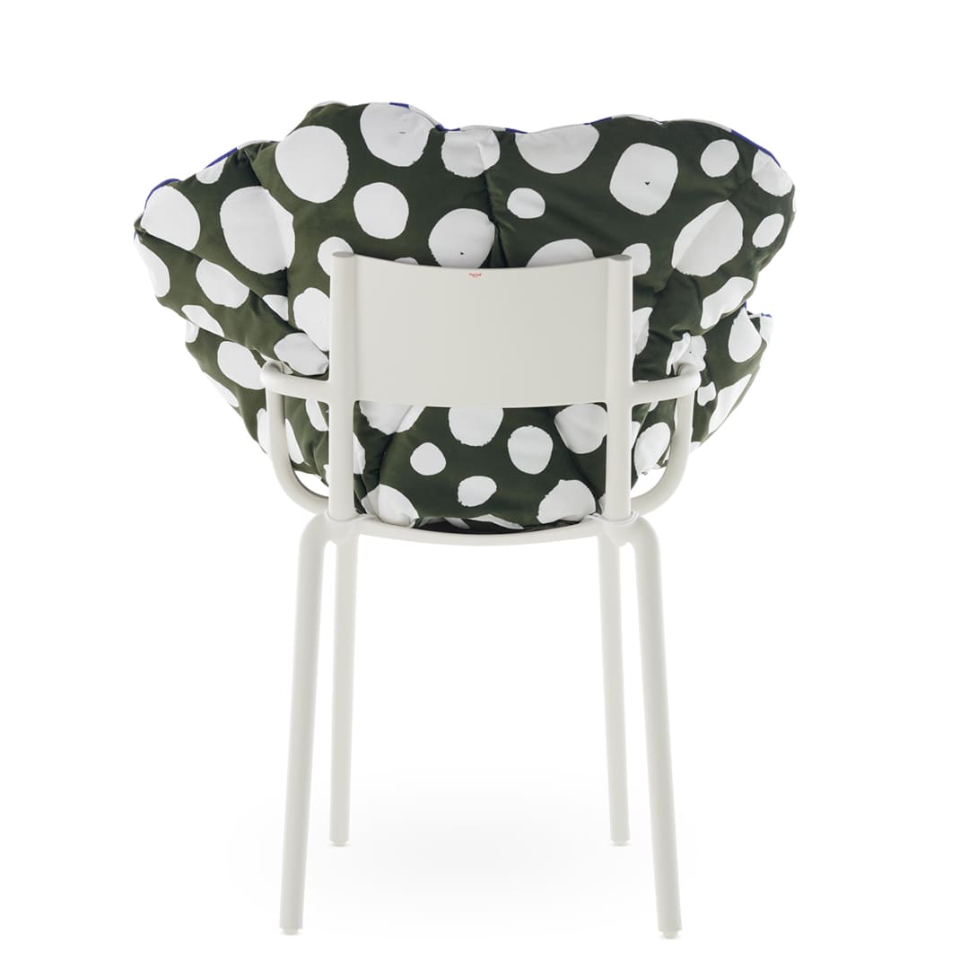 【セット品】アリスズフラワーズクッショングリーンポルカドットxジェネリックAホワイト NEW