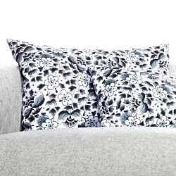 【国内在庫限り】ブティックピロー デルフトグレイJA リビンググッズ