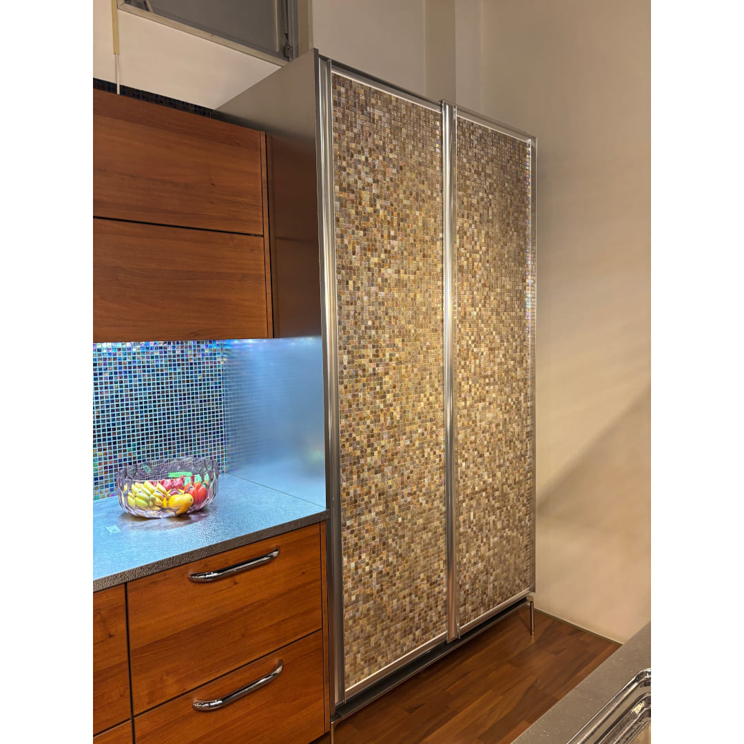 W124/D65/H231.9cm マイアミ収納 （家電収納）INO脚【アウトレット品◇】