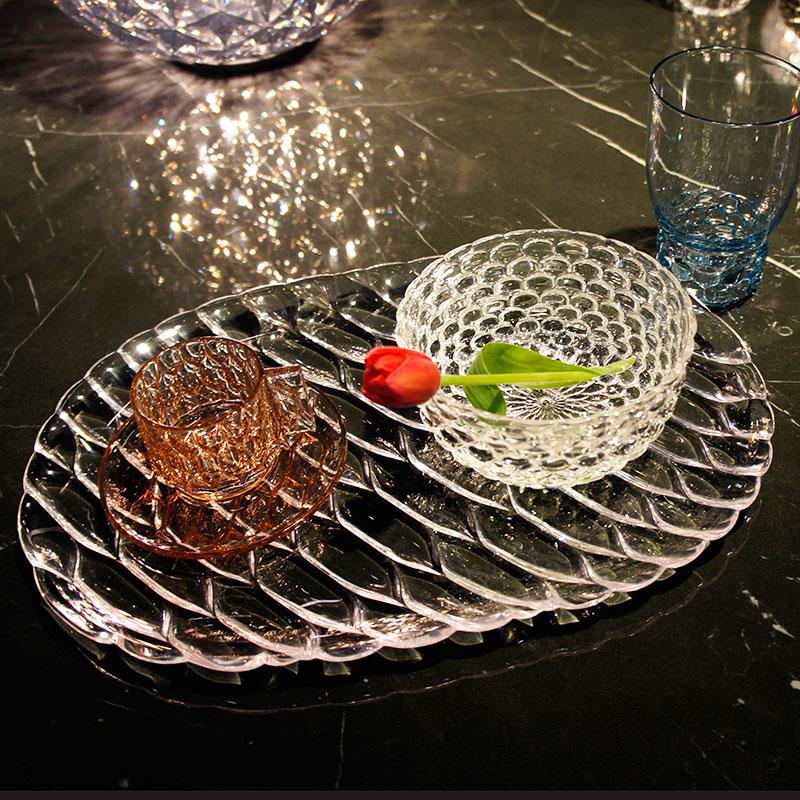 ジェリーズファミリーオーバルトレイ(4枚セット）【アウトレット品