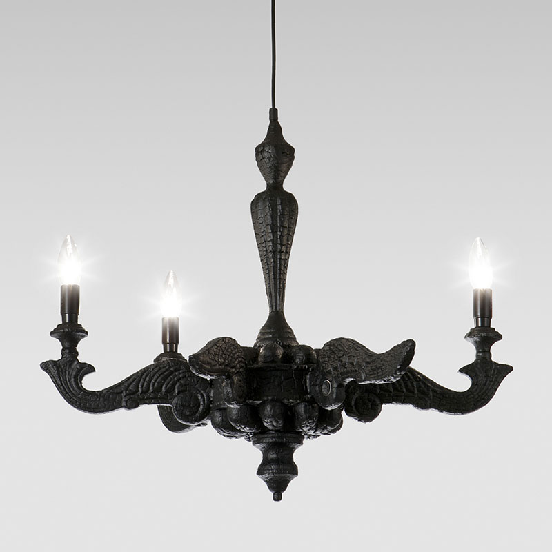 スモークシャンデリア 照明