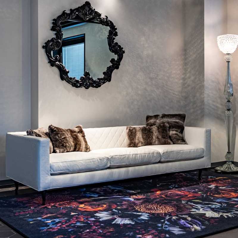 ブティック トリプルシーター ホワイトレザー Toes BLK【アウトレット品☆】