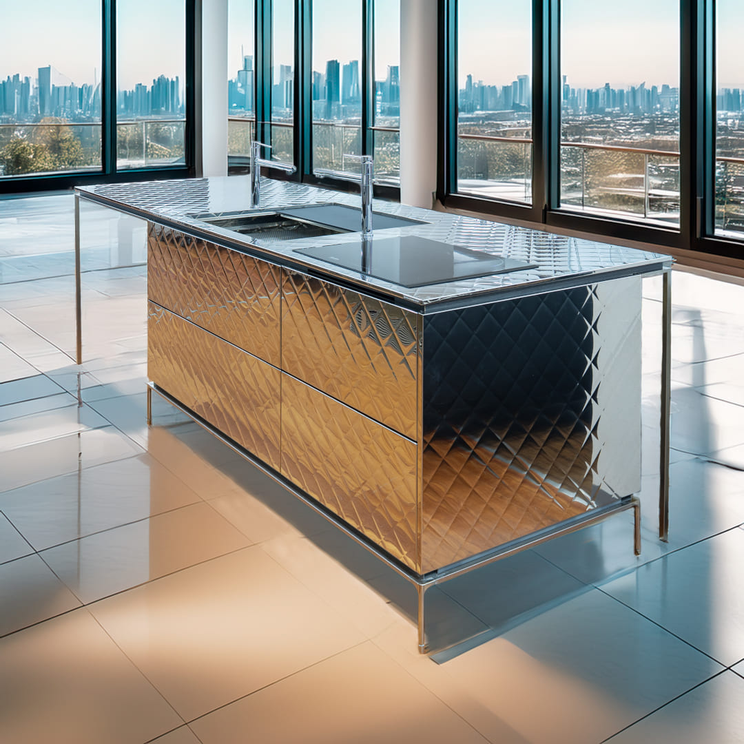 iNO W304/D105/H95cm CD-LANDキッチン【アウトレット品】