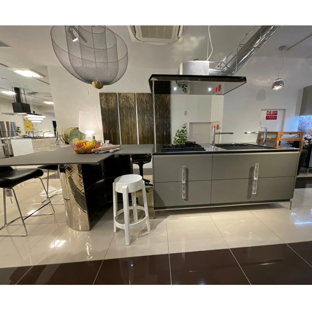 iNO W349/D150/H90cm I-LAND+プラグインキッチン【アウトレット品】