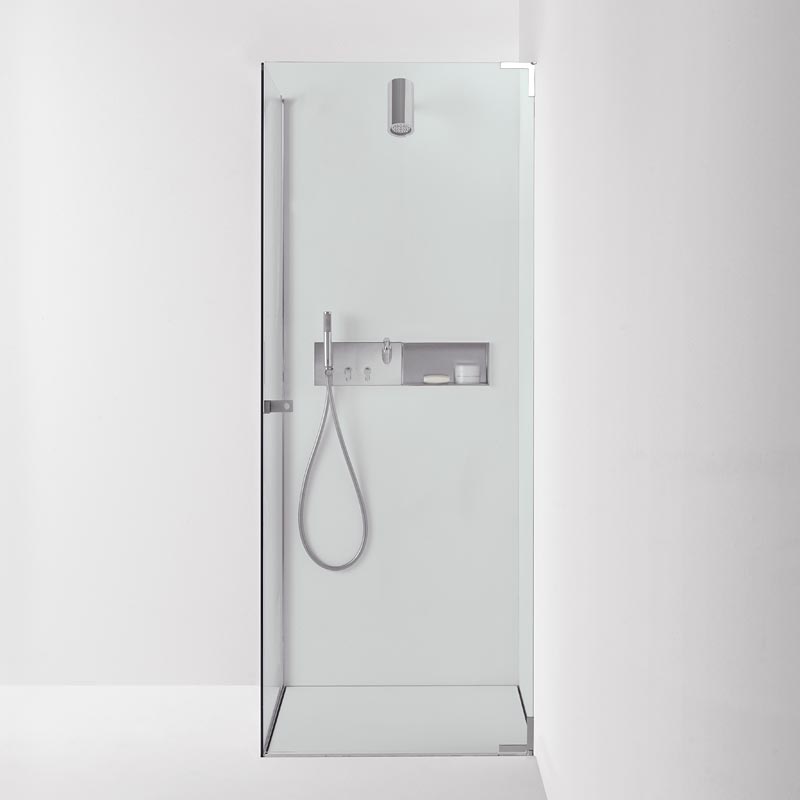 フラットディー ドアパーテーションL型R 防水パン付 浴槽・シャワーブース