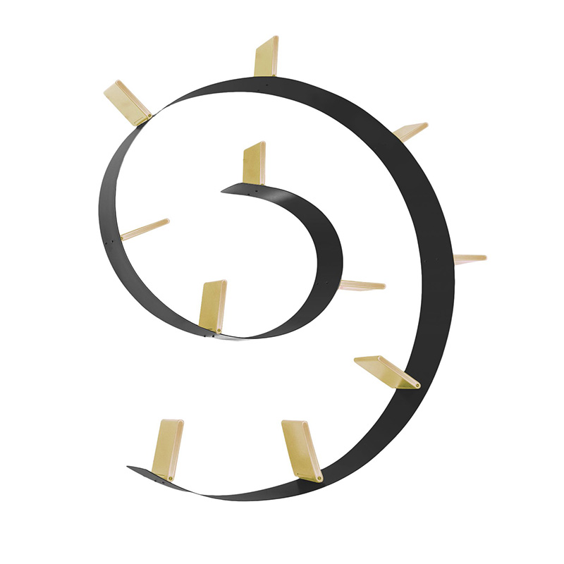 ポップワーム11(ブックエンド11個) 本棚・マガジンラック