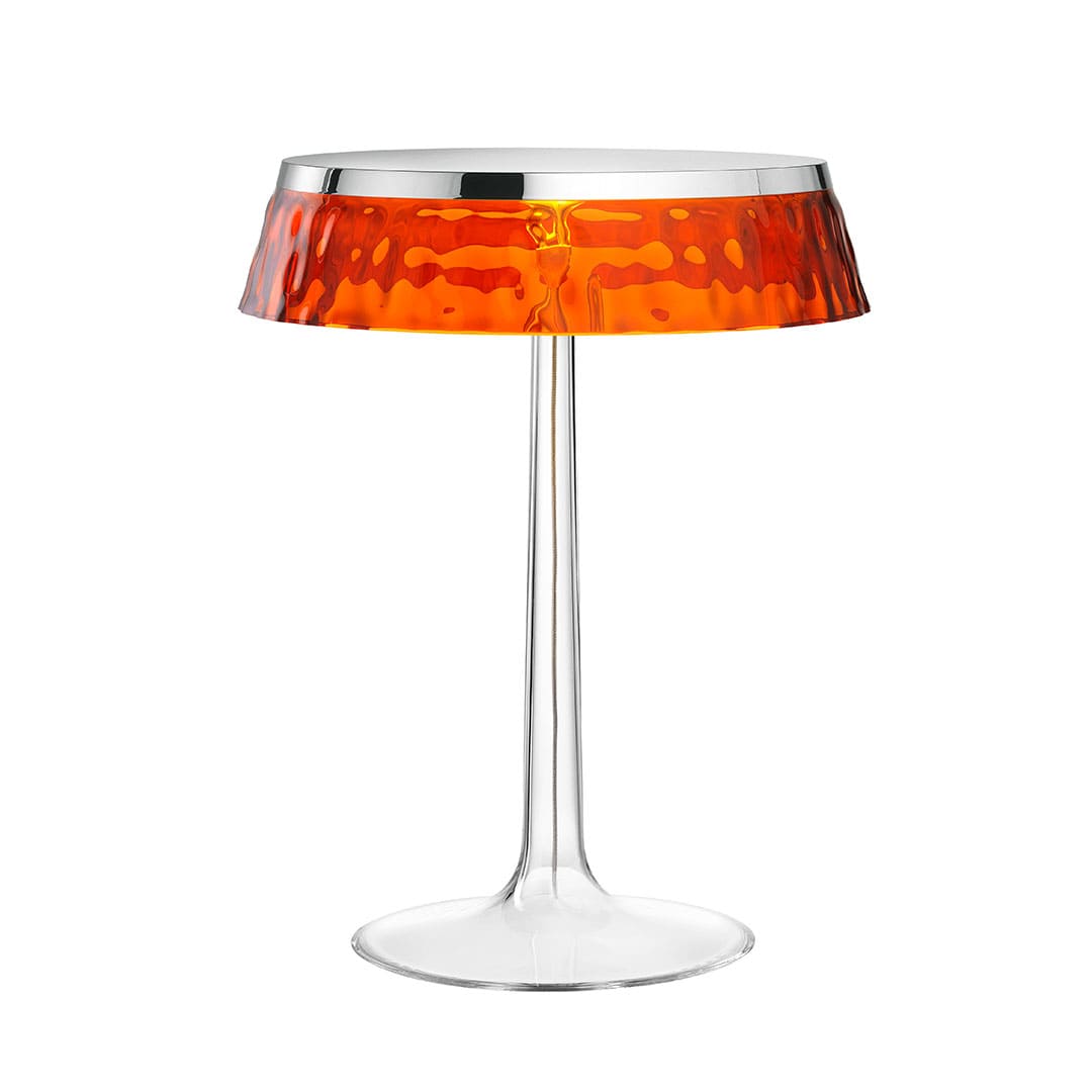 ボンジュール（本体：クローム/シェード：アンバー） フィリップ・スタルク｜Philippe Starck