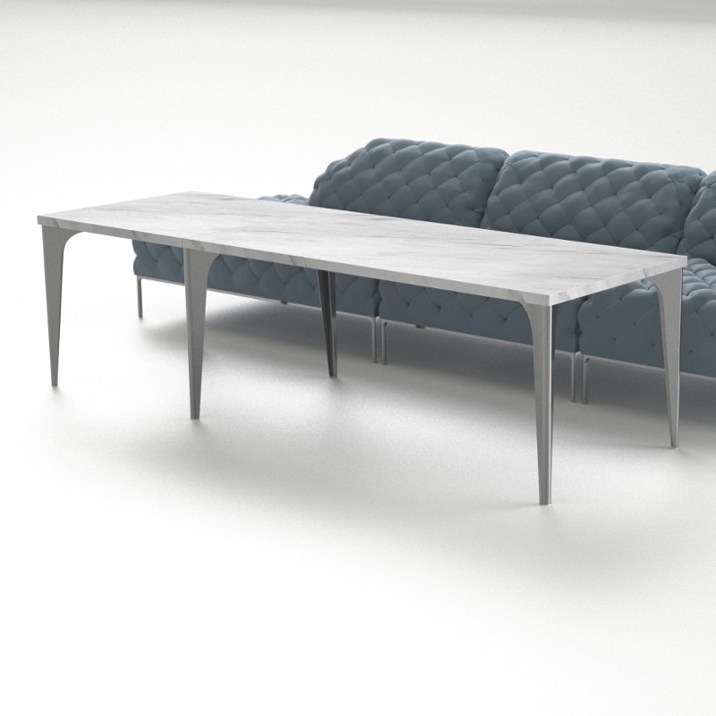 集（つどい）ダイニングテーブルスクエア+レクタングル拡張天板