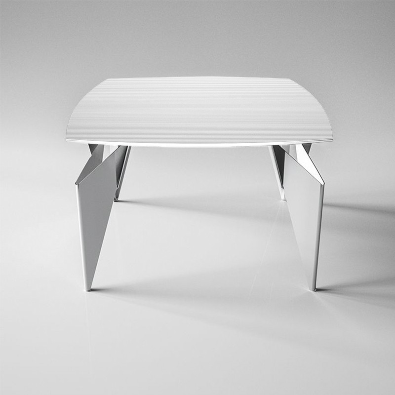 オリガミスクエア(ステンレスリニアトップ+ミラー脚)