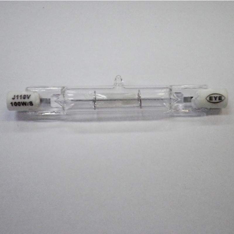 R7ｓ 100W クリア 交換用ハロゲン電球  電球・蛍光灯