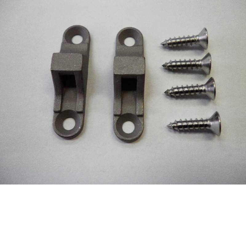 引出前板固定金具 2点セット 部品・メンテナンスパーツ