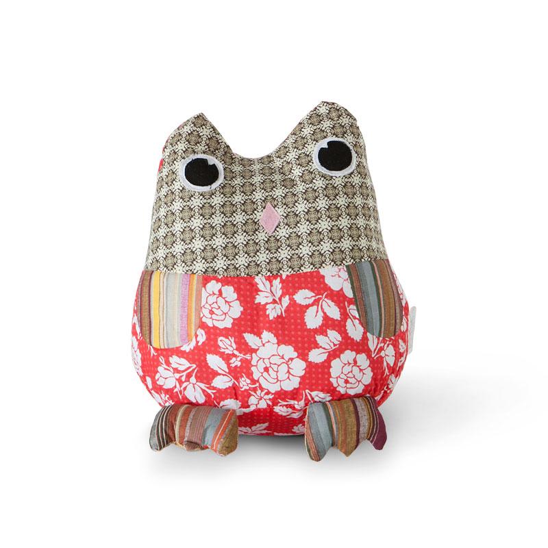 パッチワークドアストッパー フクロウ その他