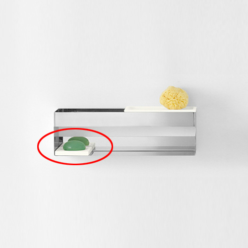 369 ソープディッシュW12cm 下置き用 洗面・バス