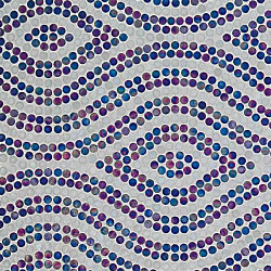 ネオグラス モジュラーデコ ウェーブ タイル・床材