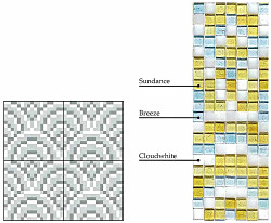 パターンカラー 211 タイル・床材