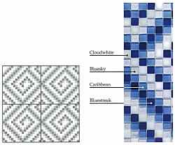 パターンカラー 374 タイル・床材