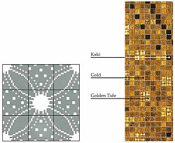 パターンカラー サンガッロゴールド タイル・床材