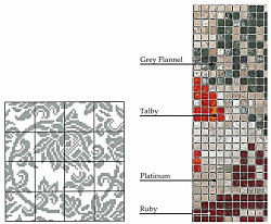 パターンカラー ブライアン タイル・床材