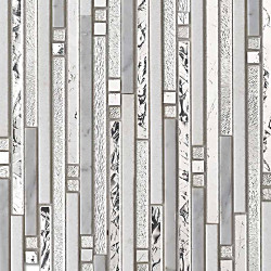 ファイバーズ シン ホワイト タイル・床材