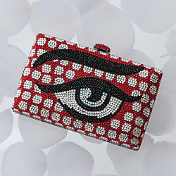 グリッタークラッチバッグB