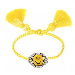 イエローロープ アトナ スマイリーシンプル ブレスレット ネックレス・ブレスレット