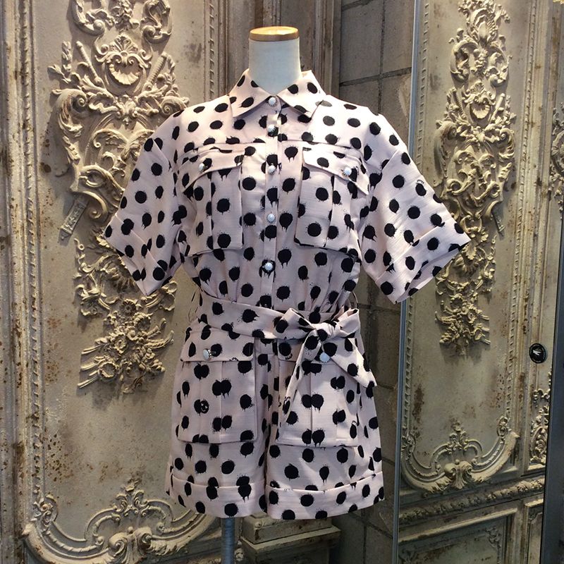 ドットジャンプスーツ パンツ・ジャンプスーツ