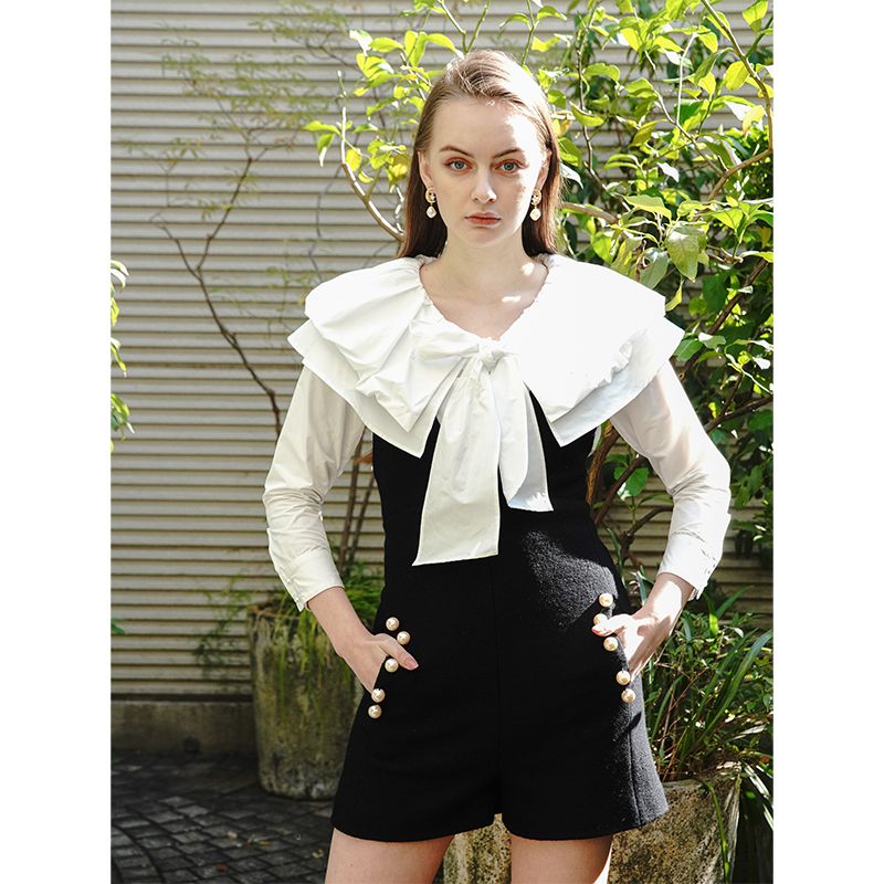 バルーンカラーシャツ トップス