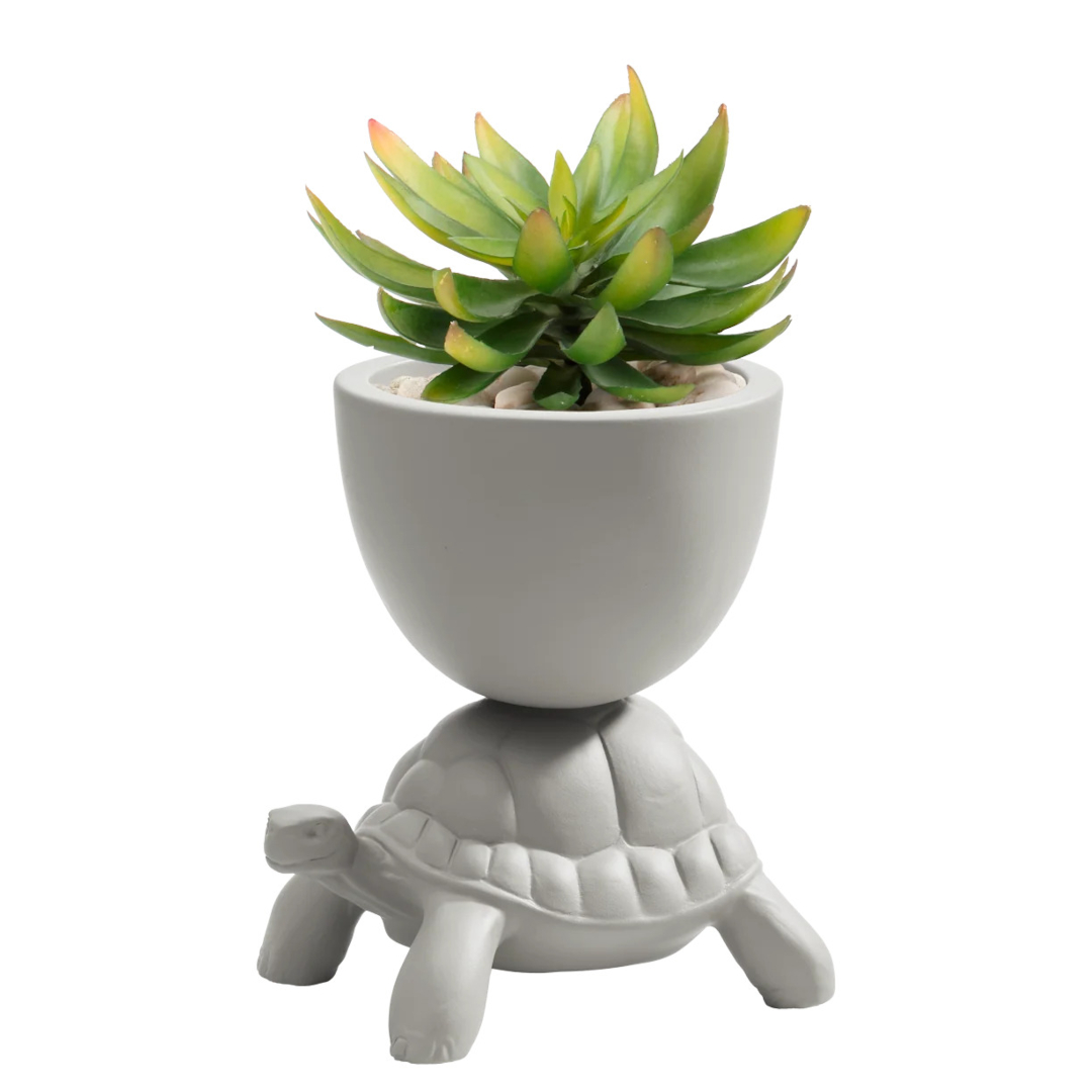 タートルキャリーXSセラミックプランター フラワーベース