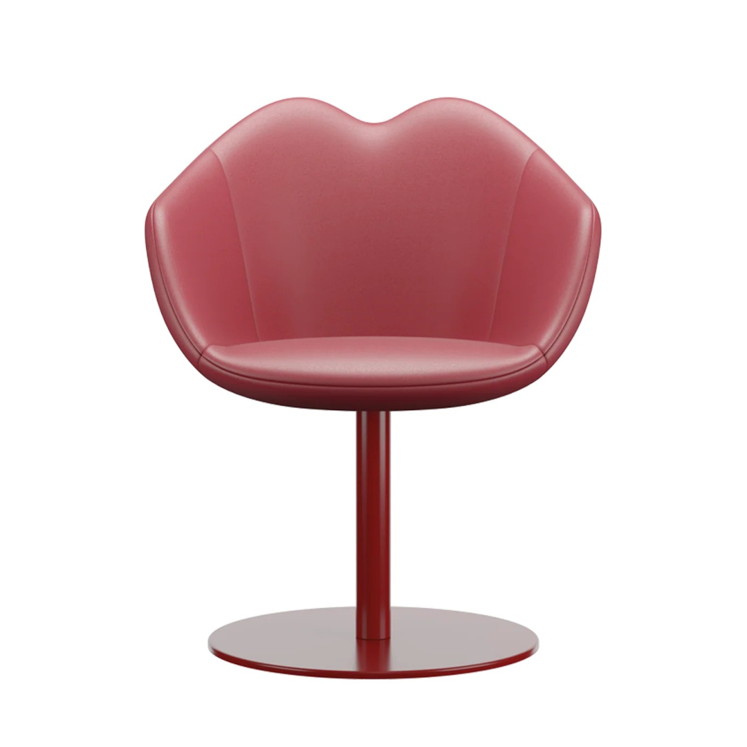 キスハグチェアラウンドベースレザー チェア・ベンチ