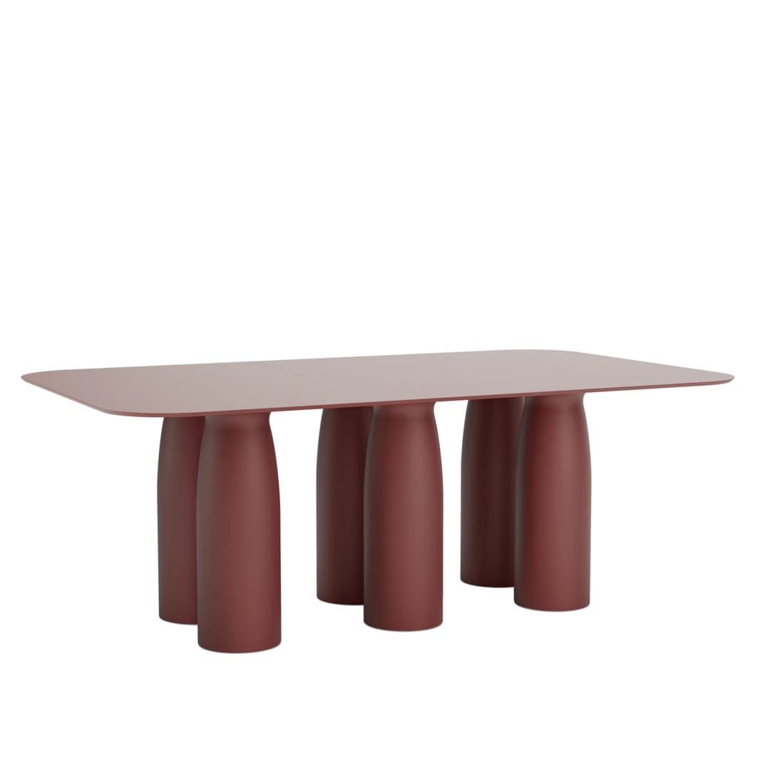 トトレクタングラーテーブル200x120HPL