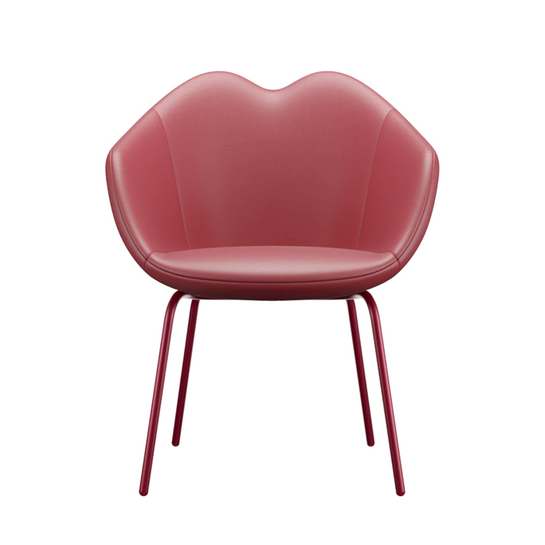 キスハグチェア4レッグスレザー Qeeboo | キーブー