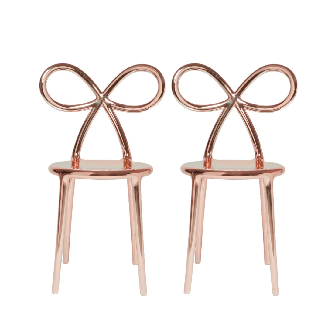 リボンチェアメタル（2脚セット）