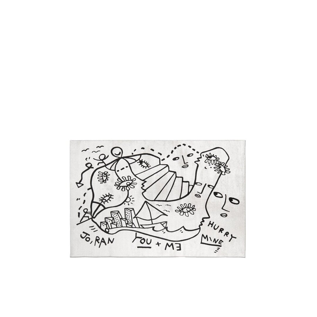 カーペットドリームディメンションレクタングラーS Qeeboo | キーブー