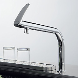 ウサギ ロングノーズ クローム 水栓