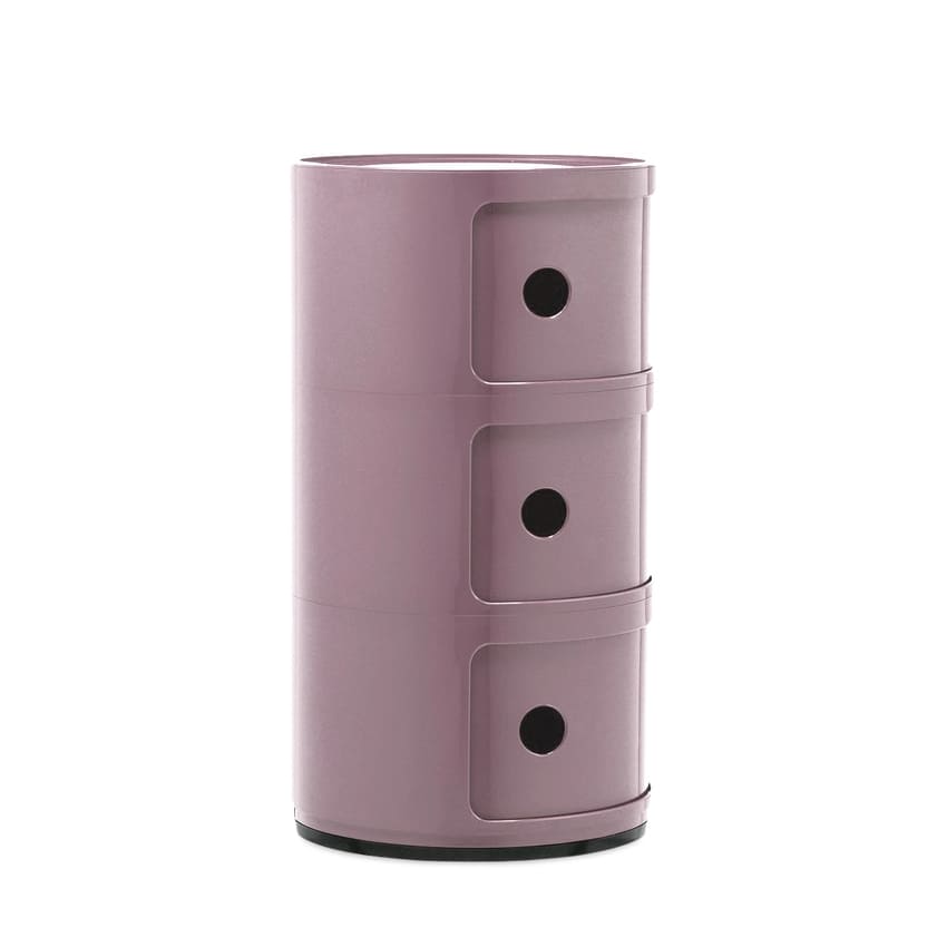 8794.カルテル コンポニビリ 3段 アイボリー コンポニビリ3｜Kartell｜カルテルオフィシャルサイト｜イタリア製