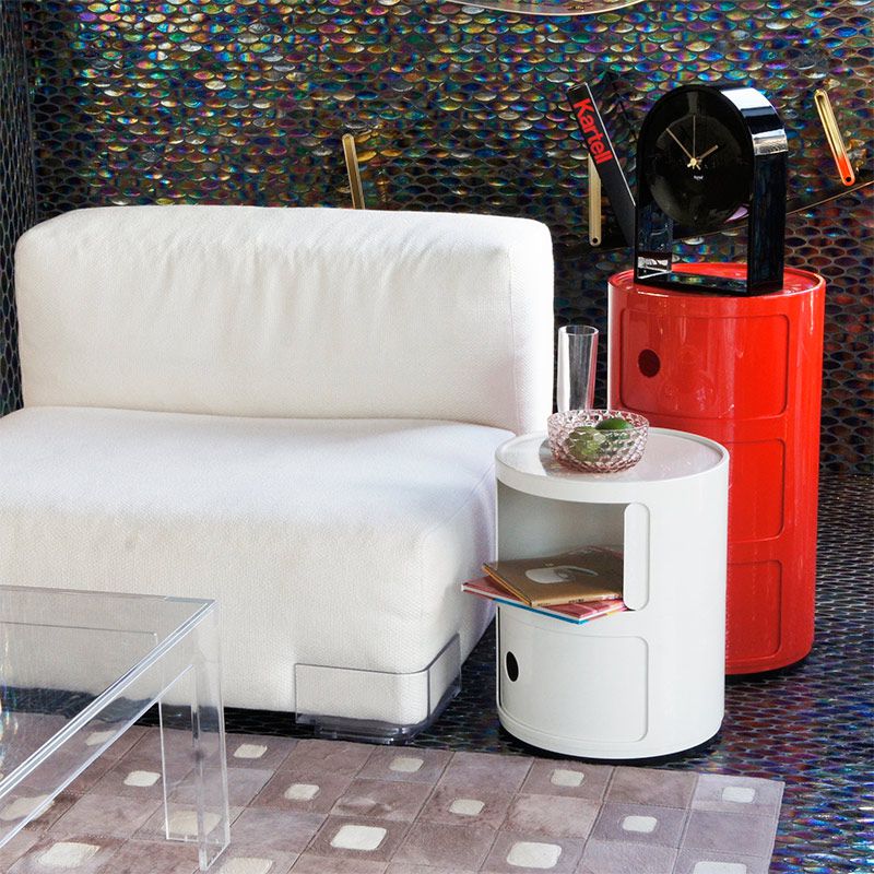 正規品 カルテル Kartell コンポリビニ ホワイト 3段 コンポニビリ3｜Kartell｜カルテルオフィシャルサイト｜イタリア製