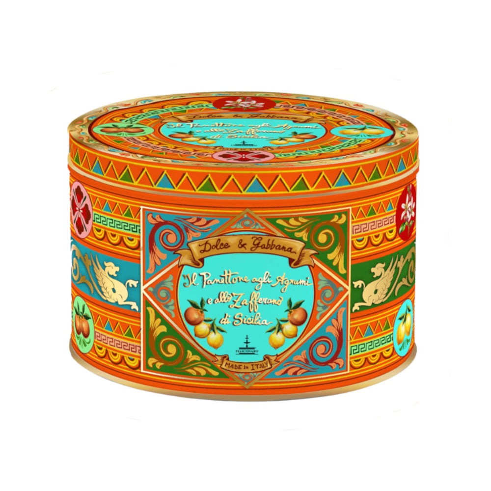 【9月5日12時予約販売開始】パネットーネ シチリア＆サフラン 500g [ドルチェ&ガッバーナ]