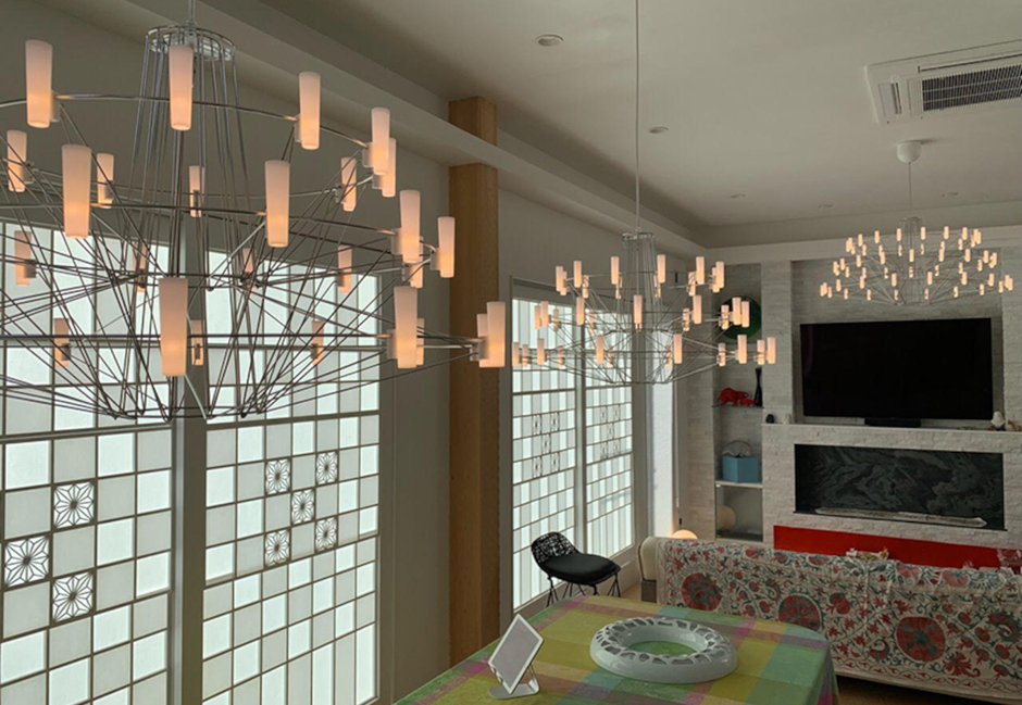 トーヨーキッチンスタイル オンラインショップ moooi　照明　コッペリア　実例