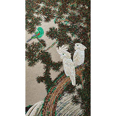 伊藤若冲コレクション SICIS モザイクタイル セール